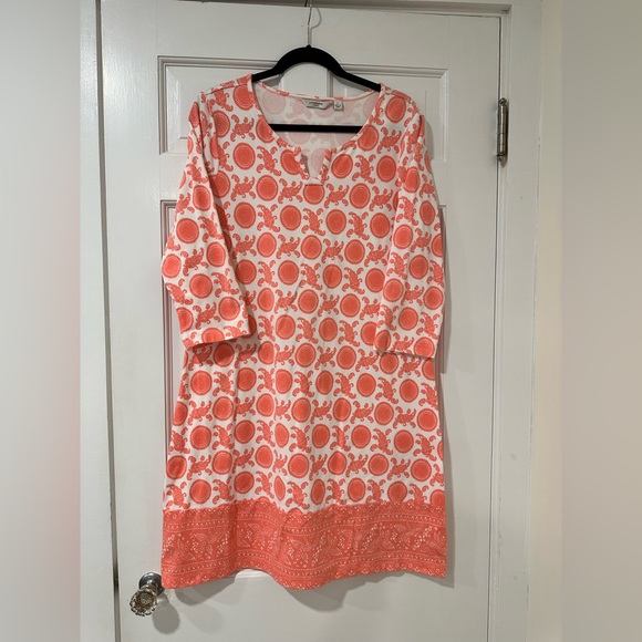 NWOT Coral Liz Claiborne Soft Casual Dress - Picture 1 of 3